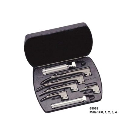 Estuche para laringoscopios rectos Miller (no incluye laringoscopios), WEA-05681-U