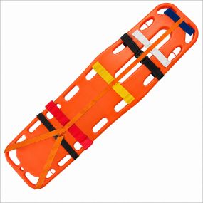 Camilla para inmovilización con orificio para la columna vertebral C50 color naranja
