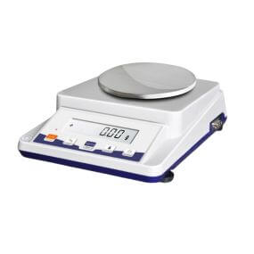 Balanza digital portátil 2100g x 0.01g plato de 160x160mm
