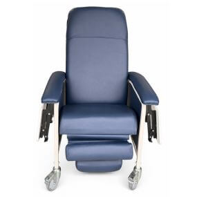 Sillón reclinable básico mecánico, tres posiciones