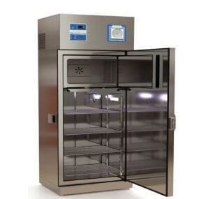 Refrigerador para vacunas Refrimed RVASCV-17.6 de 17.6 ft³ con graficador circular